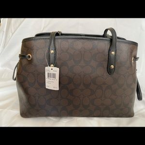 Brand NWT COACH Drawstring Carryall